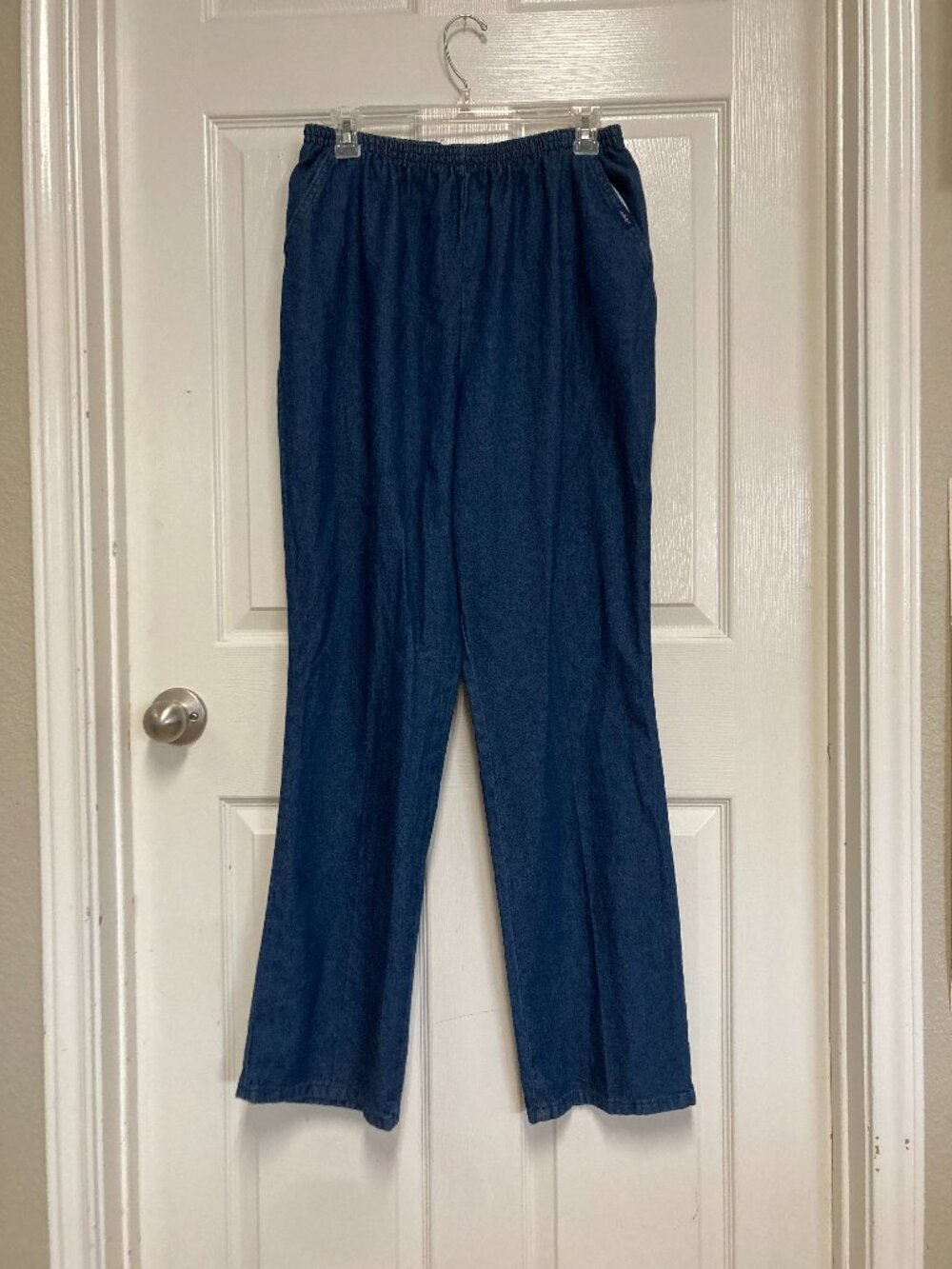 Chic Comfort Collection Misses Pant blue size 12A Women's